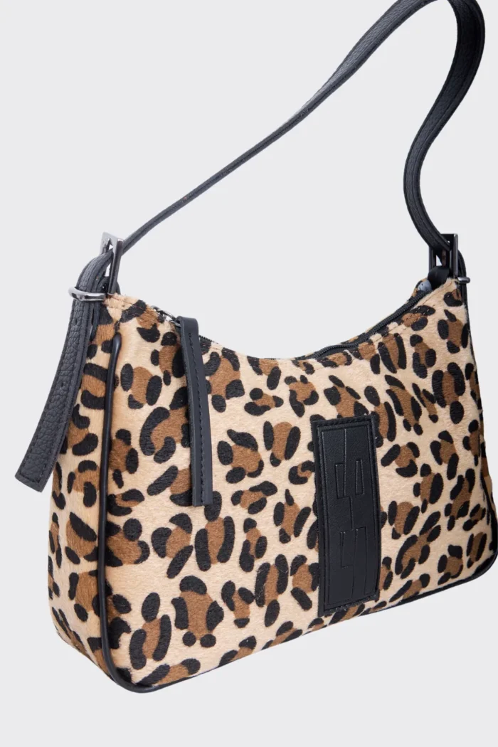 Vintage Baguette Bag Animal Natural Small - Image 5