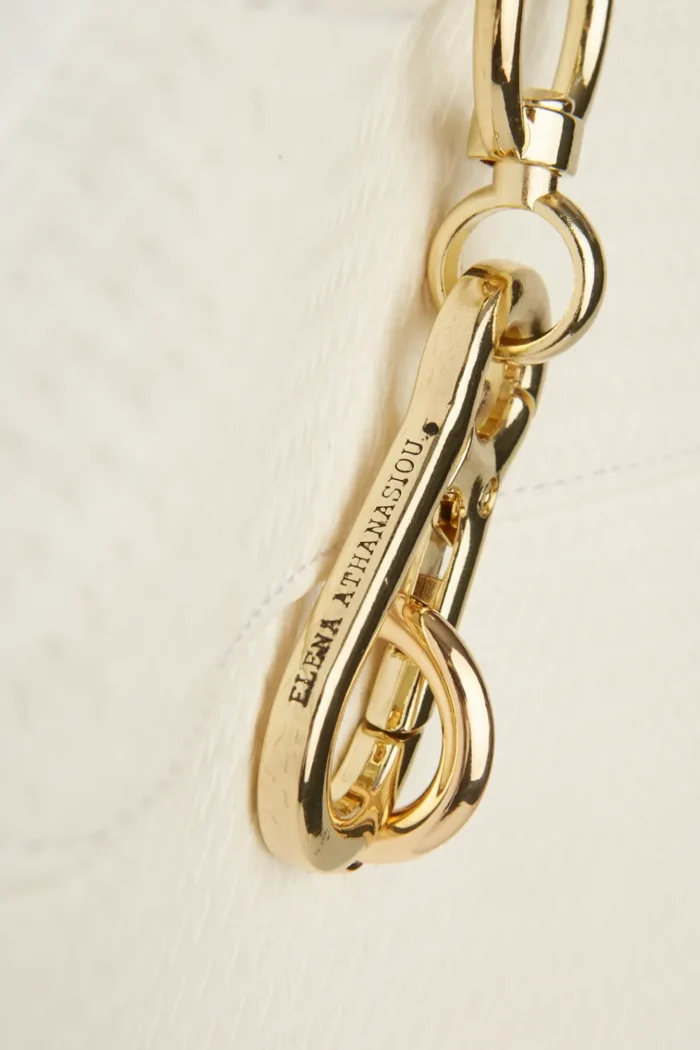 Black N' Metal Straw Backpack Γυναικείο Λευκό - Image 5