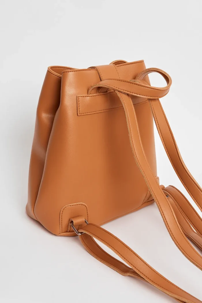 In The Island Backpack Mini Cognac - Image 3