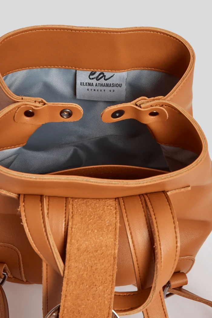 In The Island Backpack Mini Cognac - Image 4