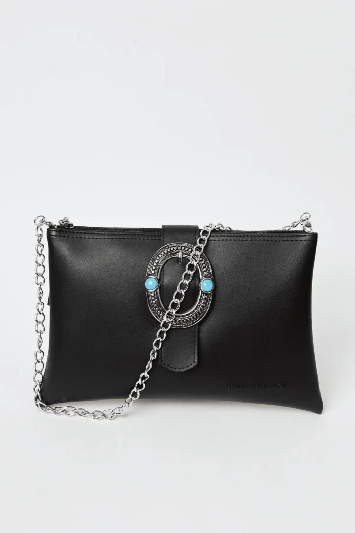 In The Island Clutch Bag Black - Image 2