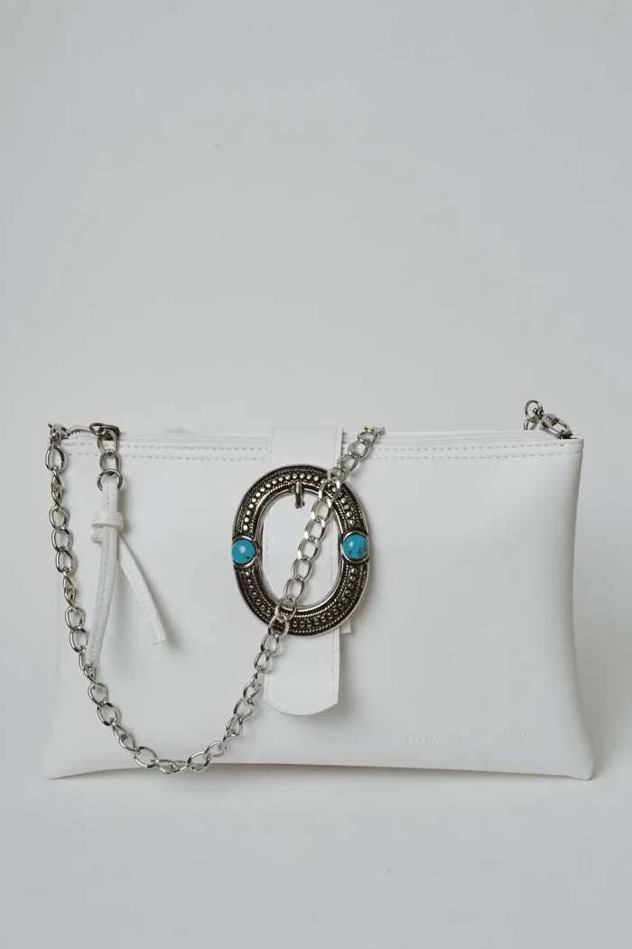 In The Island Clutch Bag White - Image 3