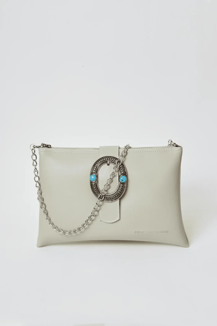In The Island Clutch Bag gray - Image 2