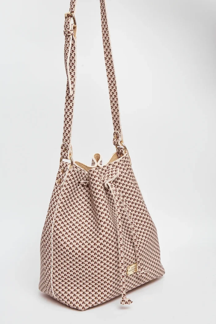 Cube Pouch Bag Καφέ - Image 2