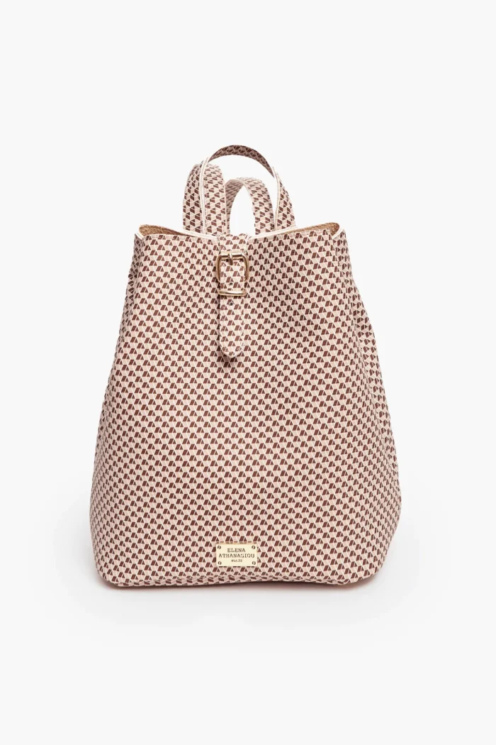 Cube Backpack Brown - Image 1