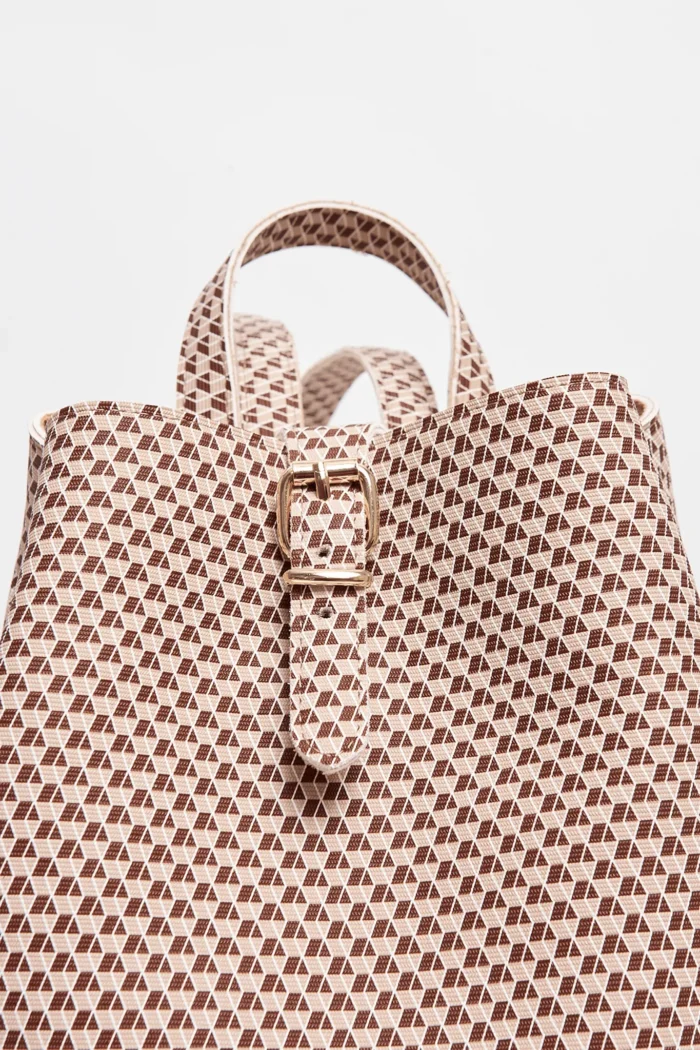 Cube Backpack Brown - Image 2