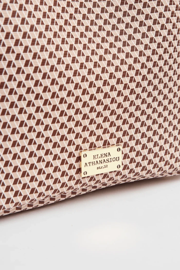 Cube Backpack Brown - Image 4