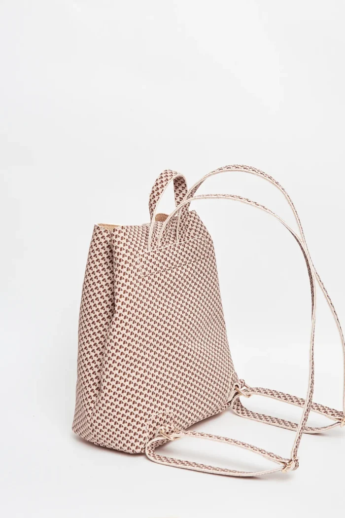 Cube Backpack Brown - Image 3