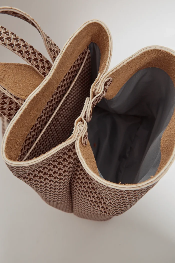 Cube Backpack Brown - Image 5