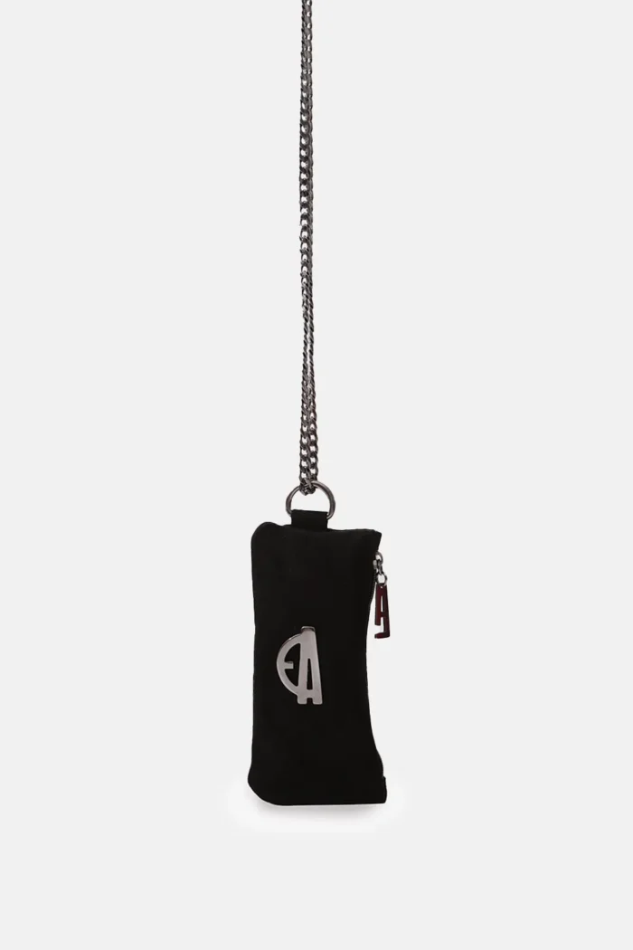 Chain Phone Wallet Black - Image 1