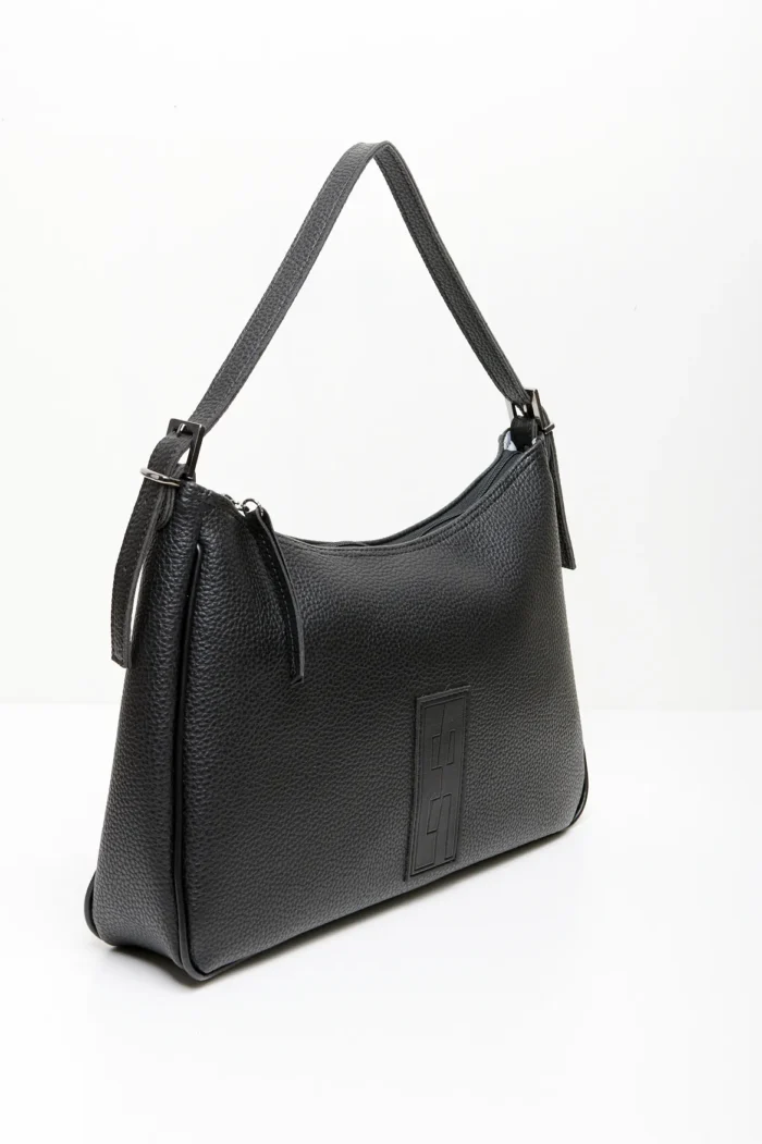 Vintage Baguette Bag Μαύρη Xl - Image 3