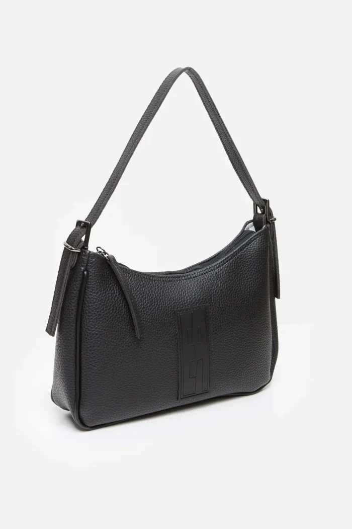 Vintage Baguette Bag Μαύρη Small - Image 2