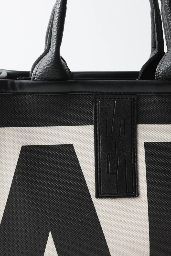 Crosstote Ea Logo Τσάντα Χειρος Μπέζ Large - Image 4