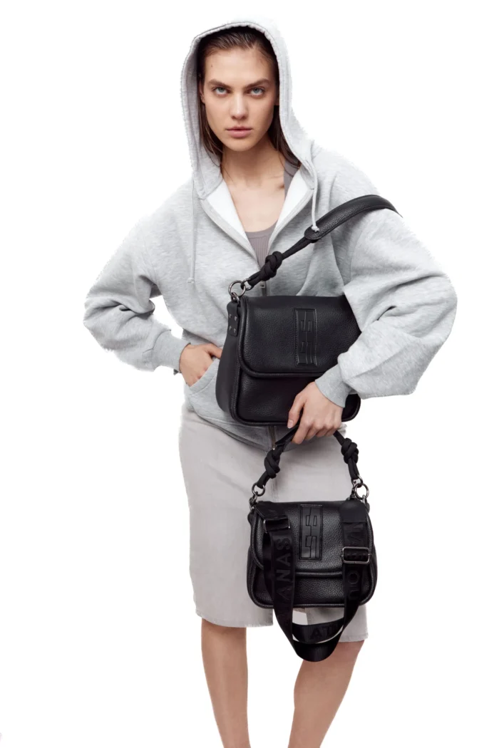 Messenger Combo Τσάντα Χιαστι Μαυρη Large - Image 2