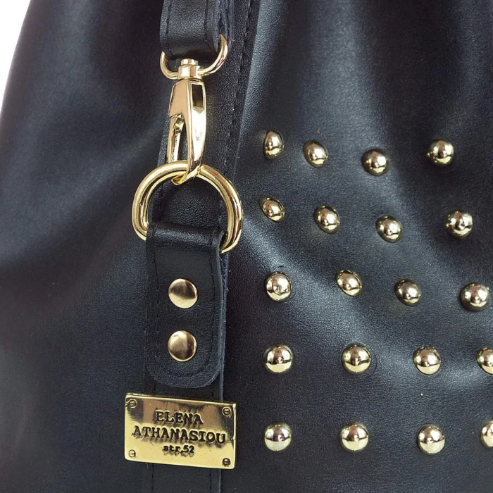 Goldie Pouch Bag Μαυρο - Image 3