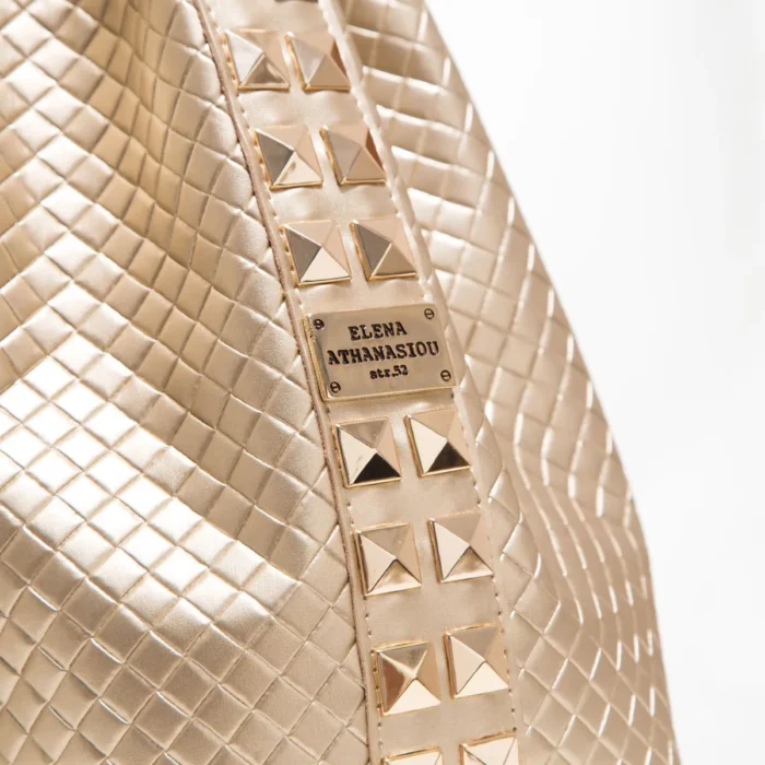 Pouch Bag Metallic Gold - Image 3