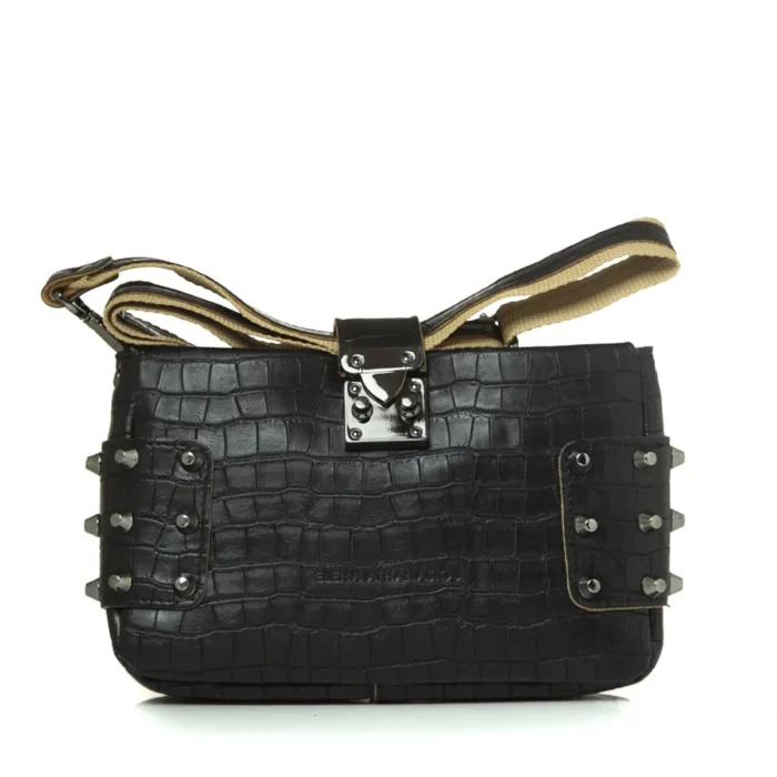 City Lady Croco Clutch Bags Μαυρη - Image 4