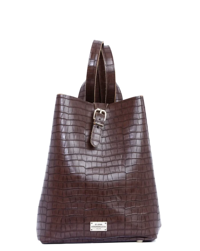 IMG_8965_result-4.webp Backpack Croco Pattern Coffee - Image 1