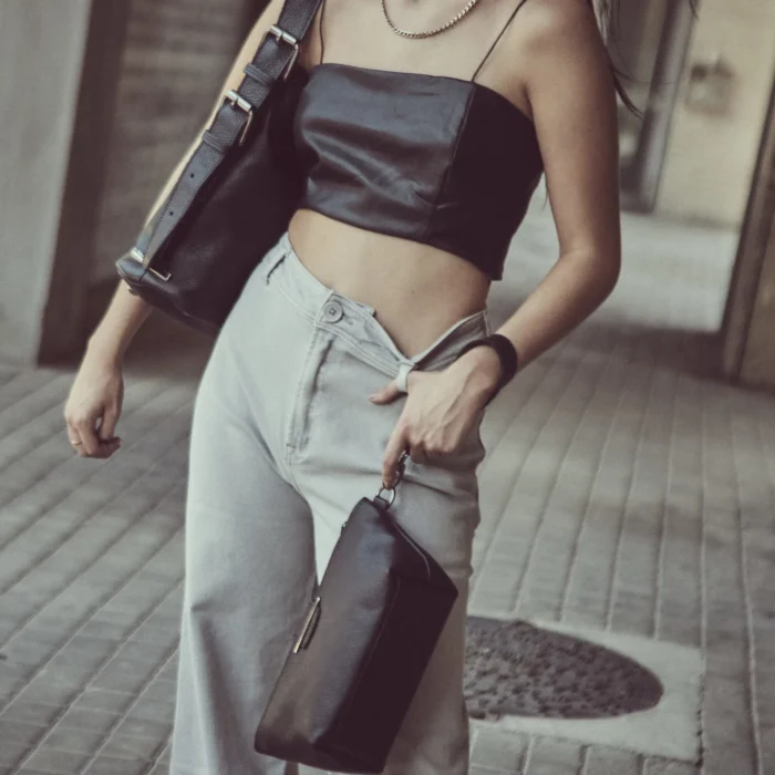 Day To Evening Τσάντα Ώμου Μαύρη - Image 2