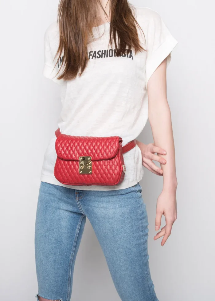 City Lady "Belt Bag" Red - Image 2