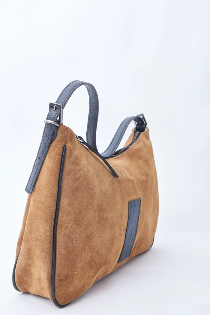 Vintage Baguette Bag Κάμελ Xl - Image 2