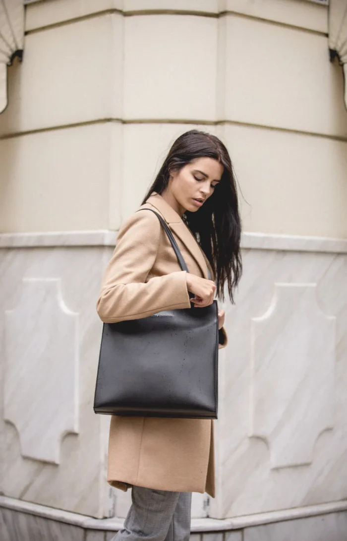 Purity Shopper Bag Μαύρη - Image 2