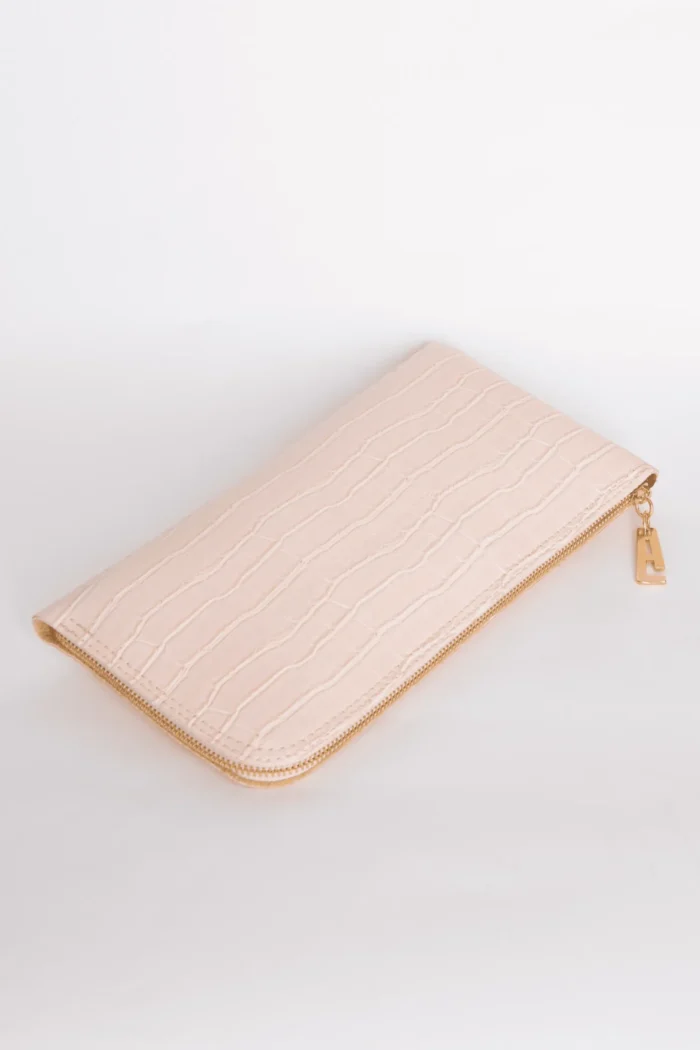 Croco Clutch Pink - Image 2