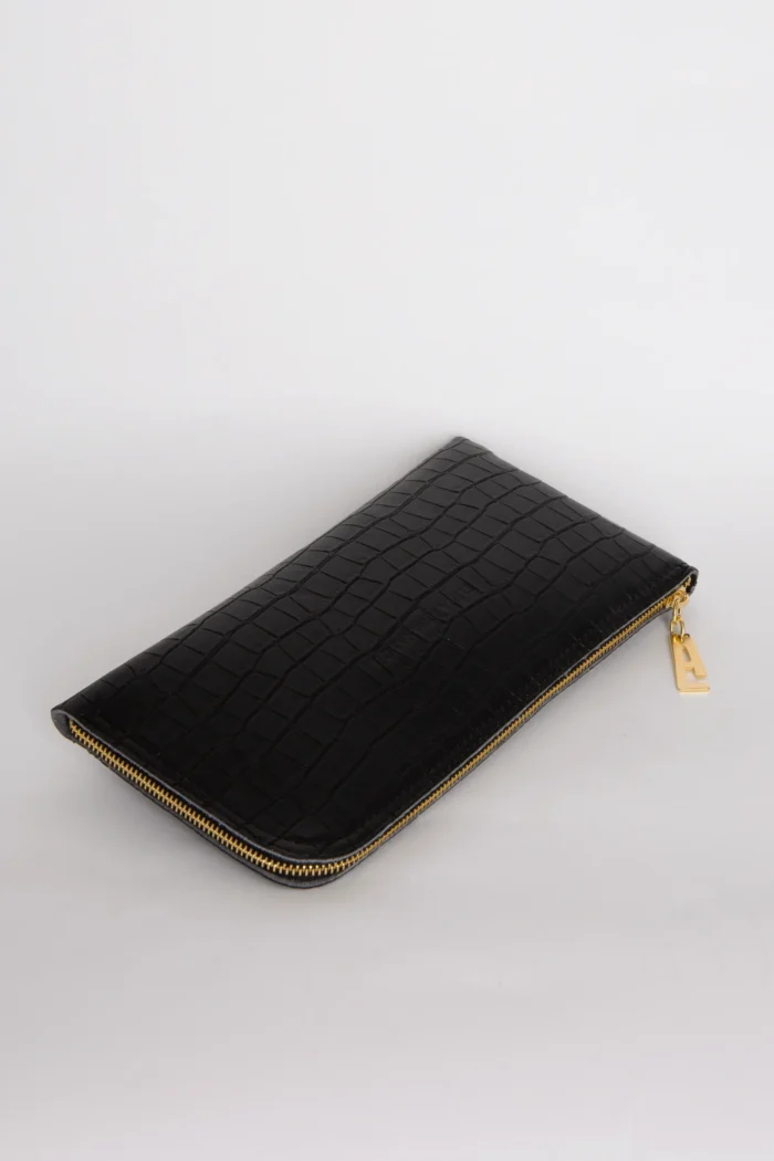 Croco Clutch Black - Image 2