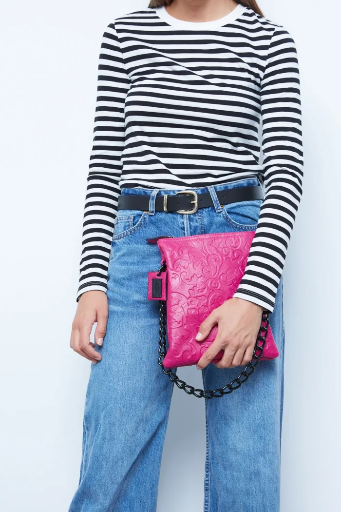 Paisley Tote Bag Tall Orchid - Image 5