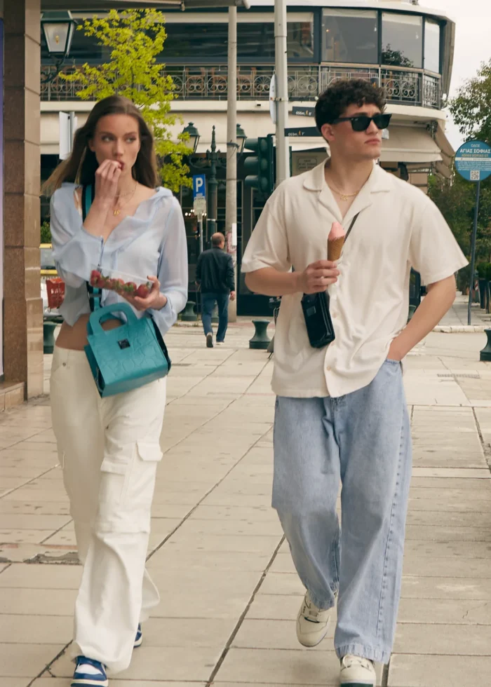 Bloom Tote Bag Tranquil Blue - Image 3