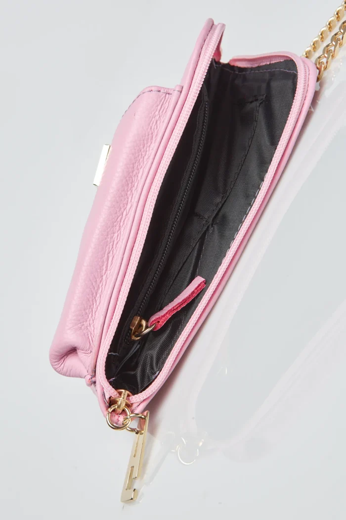 Chain Wallet Phone Bag Λιλά - Image 3