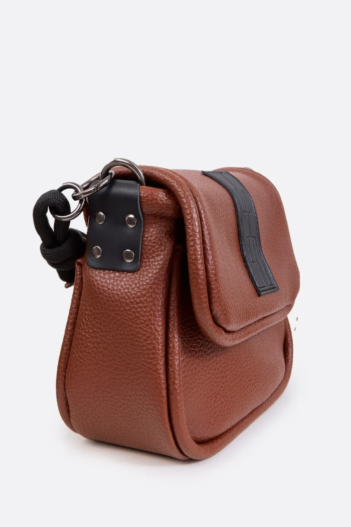 Messenger Combo Shoulder Bag S Brown - Image 7
