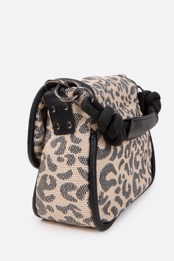 Messenger Combo Straw Τσάντα Χιαστι Animal Small - Image 2