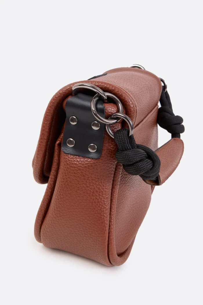 Messenger Combo Shoulder Bag S Brown - Image 9