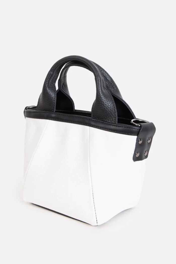 Classy Basket Τσάντα Χιαστι Λευκη - Image 3