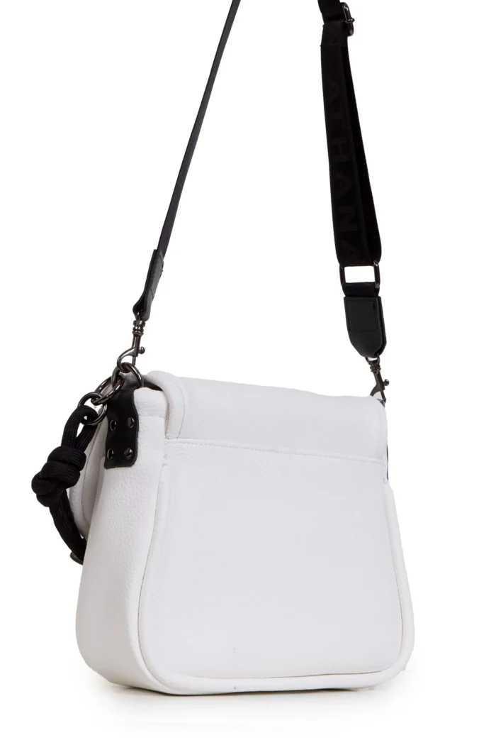 Messenger Combo Shoulder Bag S White - Image 4