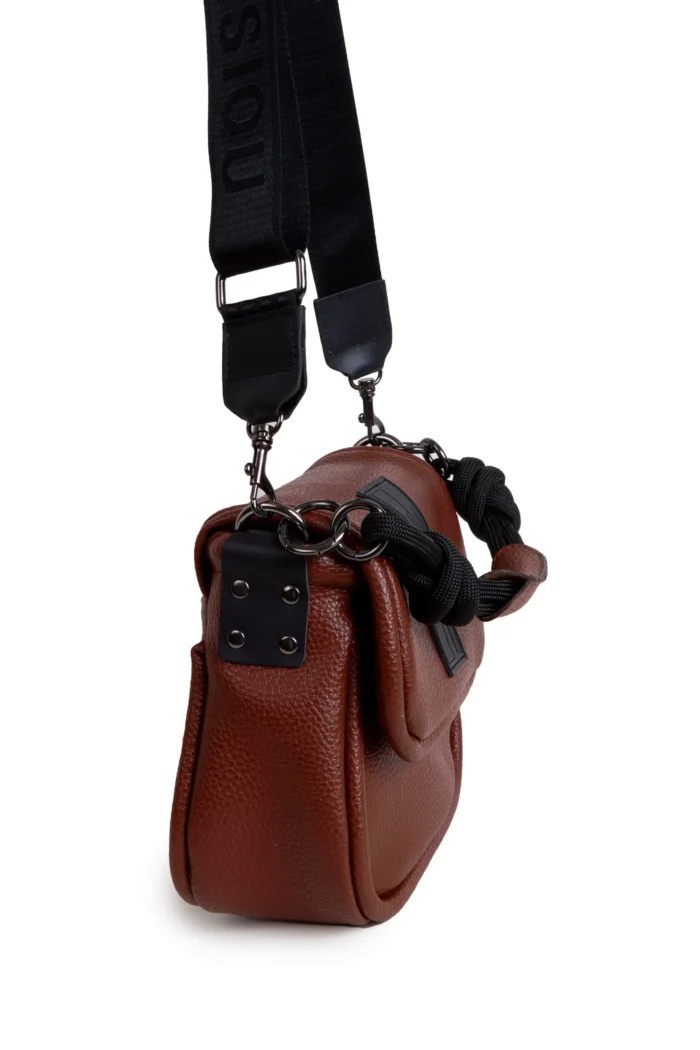 Messenger Combo Shoulder Bag S Brown - Image 4