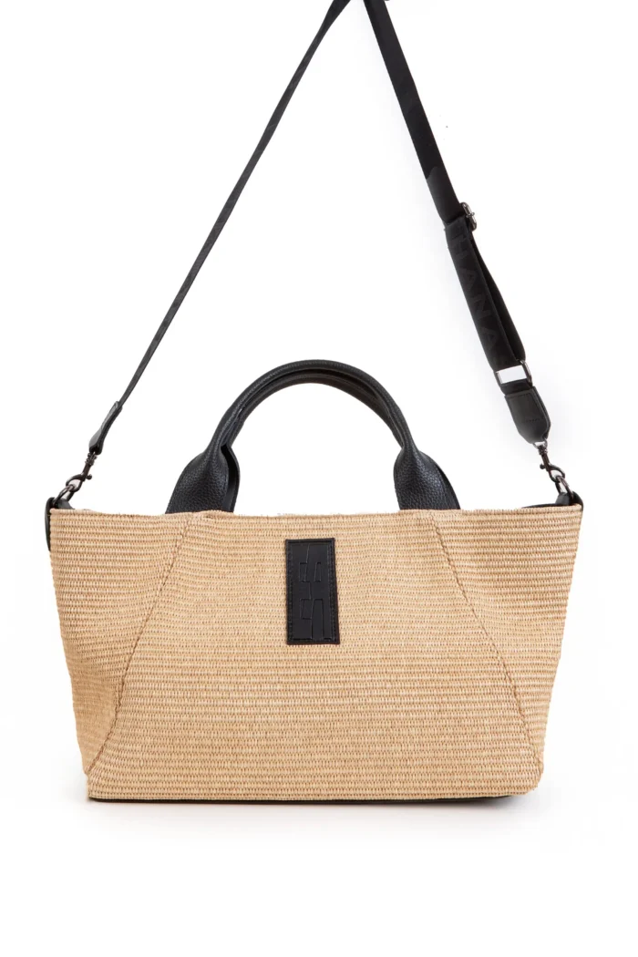 Classy Straw Tote & Shopper Bag Μπεζ - Image 2