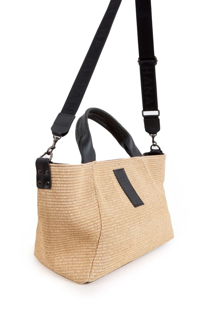 Classy Straw Tote & Shopper Bag Μπεζ - Image 3