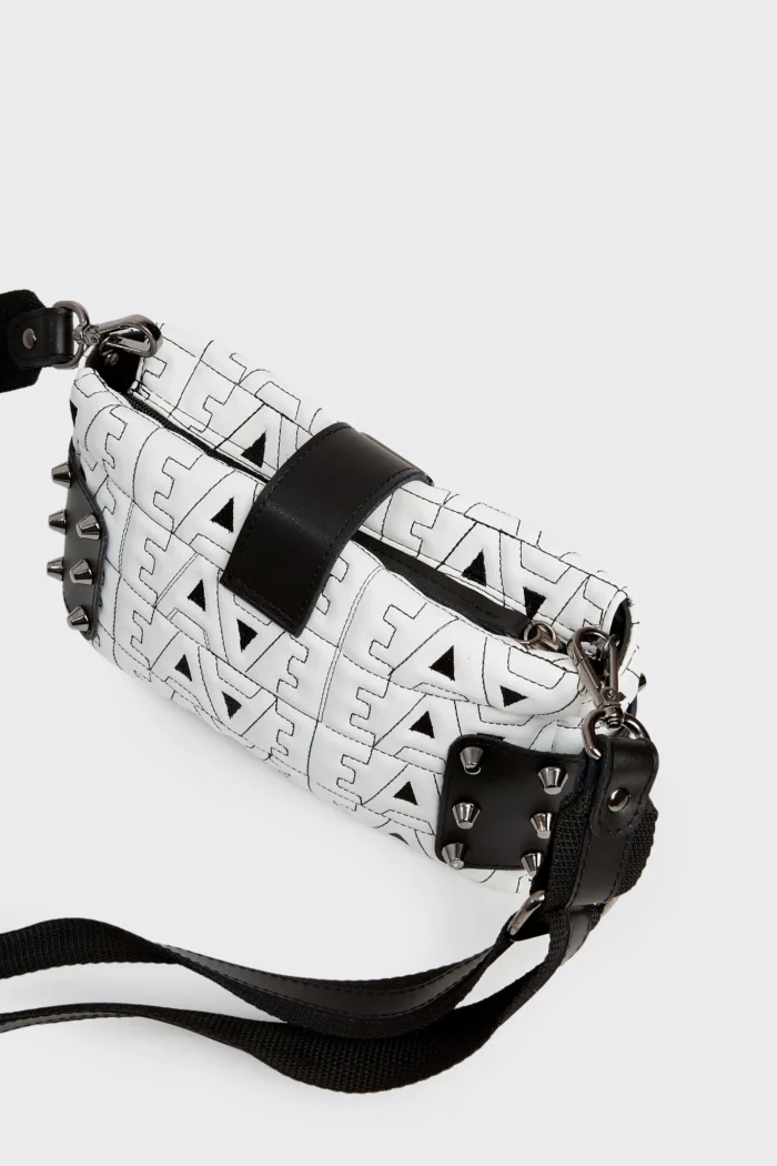 City Lady Logo Clutch Bag Λευκό - Image 2