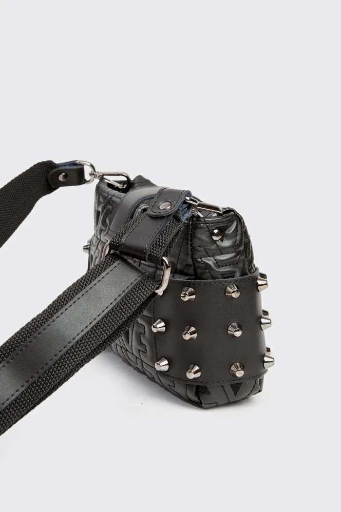 City Lady Logo Clutch Bag Μαυρη - Image 2