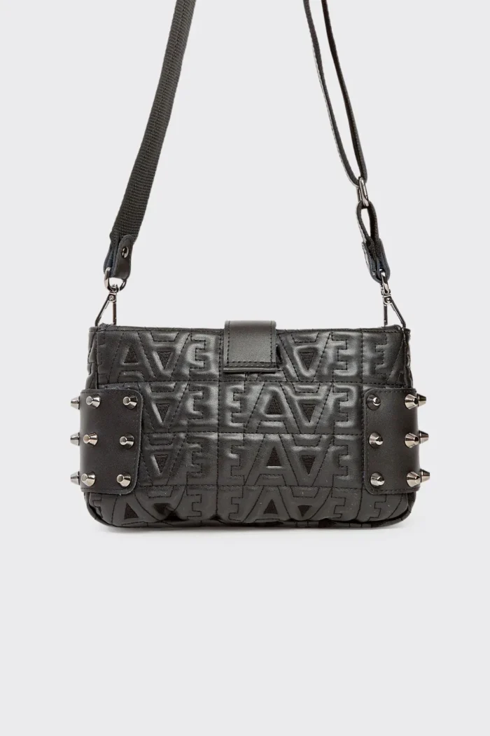 City Lady Logo Clutch Bag Μαυρη - Image 3