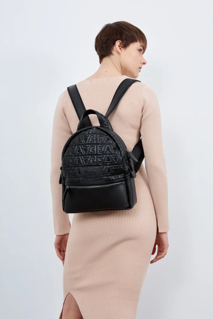 Logo Backpack Γυναικείο Μαύρη Small - Image 5