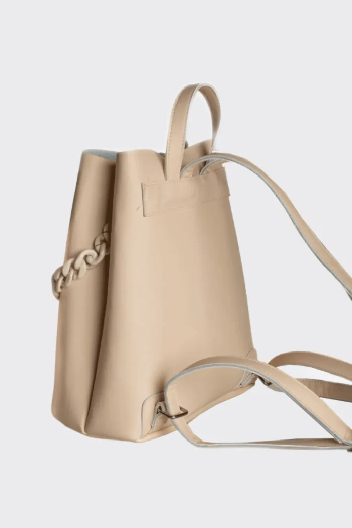 Chain Backpack Γυναικείο Μπεζ - Image 4