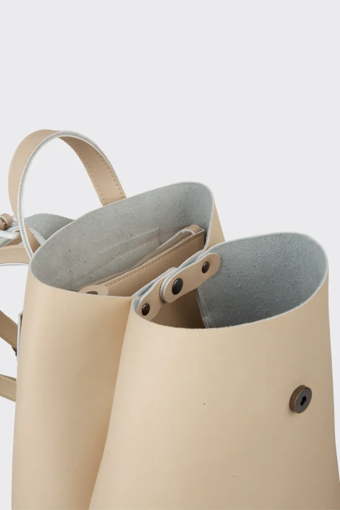 Chain Backpack Γυναικείο Μπεζ - Image 5