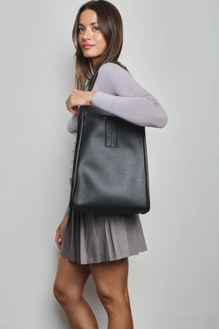 In The Name Tall Tote Black - Image 2