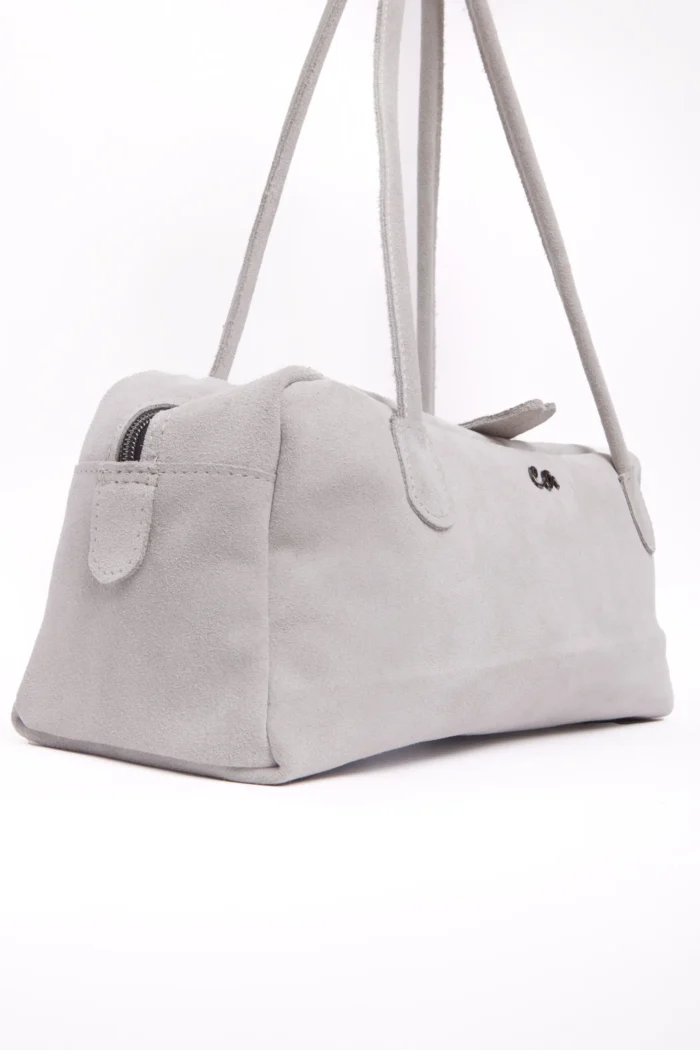 Silhouette Τσάντα Ώμου Ανοιχτό Γκρι Large - Image 2