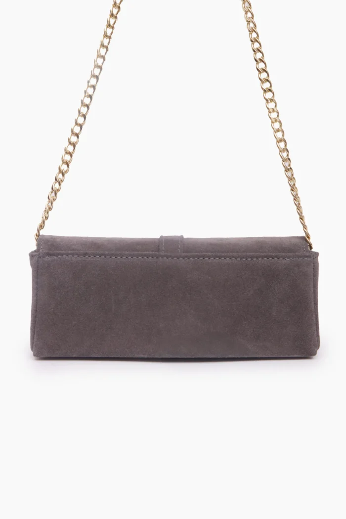 Feminine Clutch Small Dark Grey - Image 5
