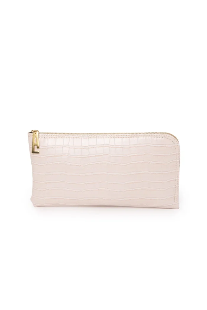 Croco Clutch Pink - Image 1