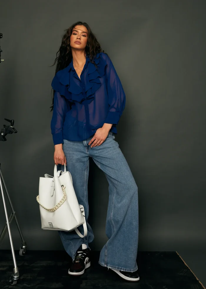 Chain Backpack Γυναικείο Λευκο - Image 6